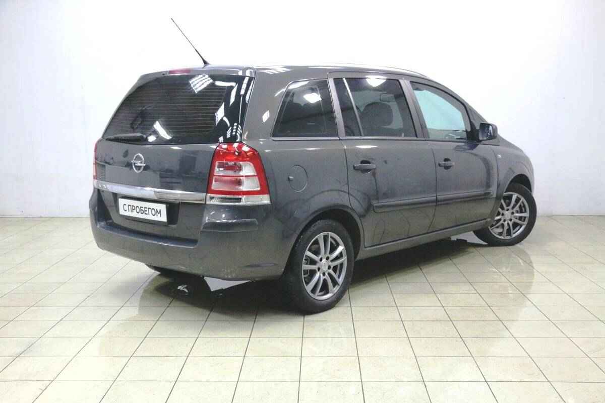 Opel Zafira, B Рестайлинг