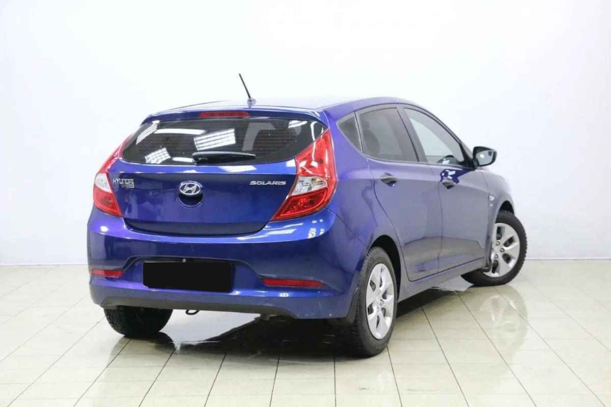 Hyundai Solaris, I Рестайлинг