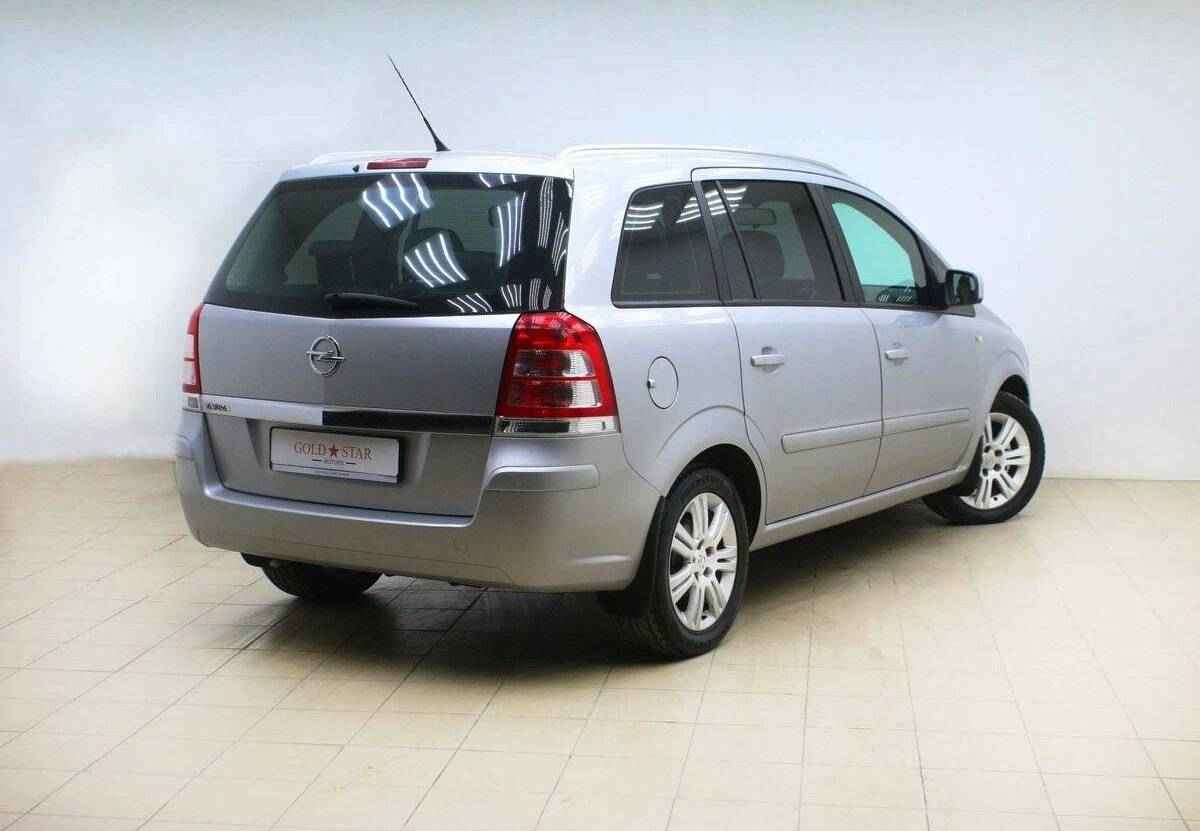 Opel Zafira, B Рестайлинг