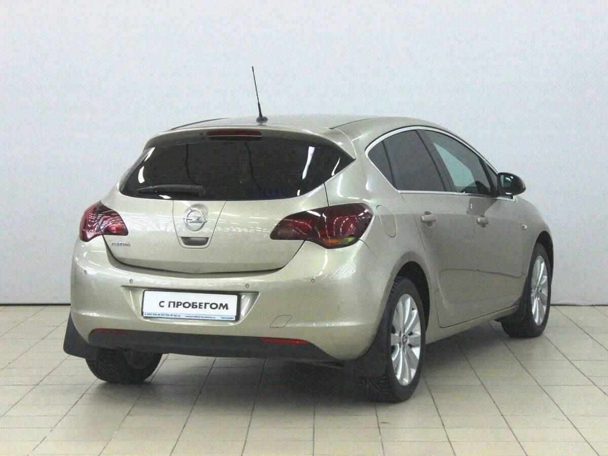 Opel Astra, J Рестайлинг