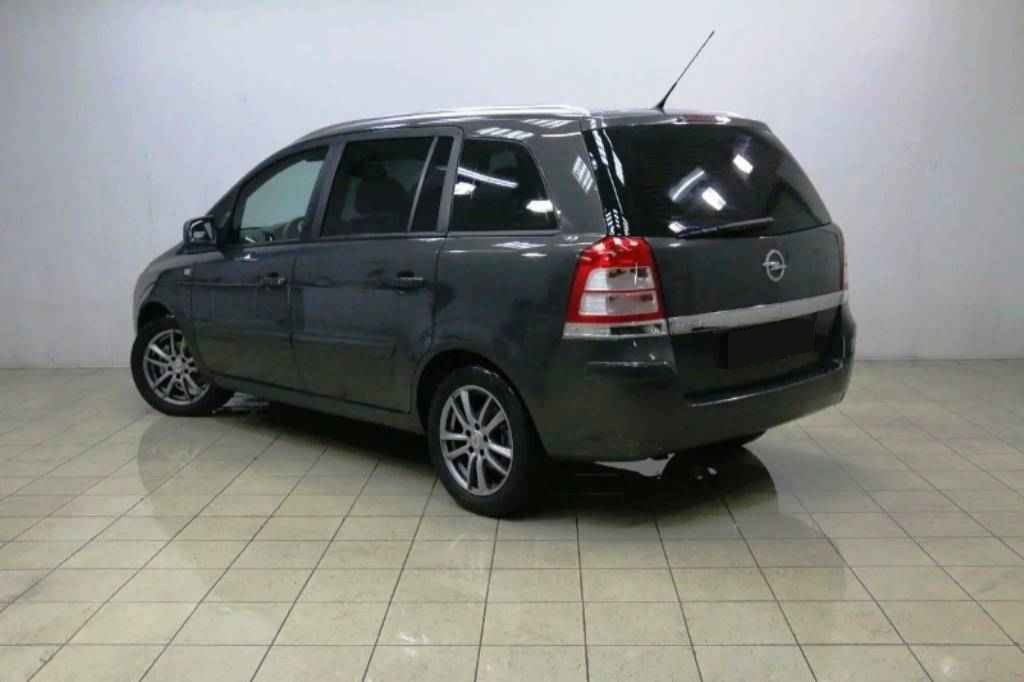 Opel Zafira, B Рестайлинг